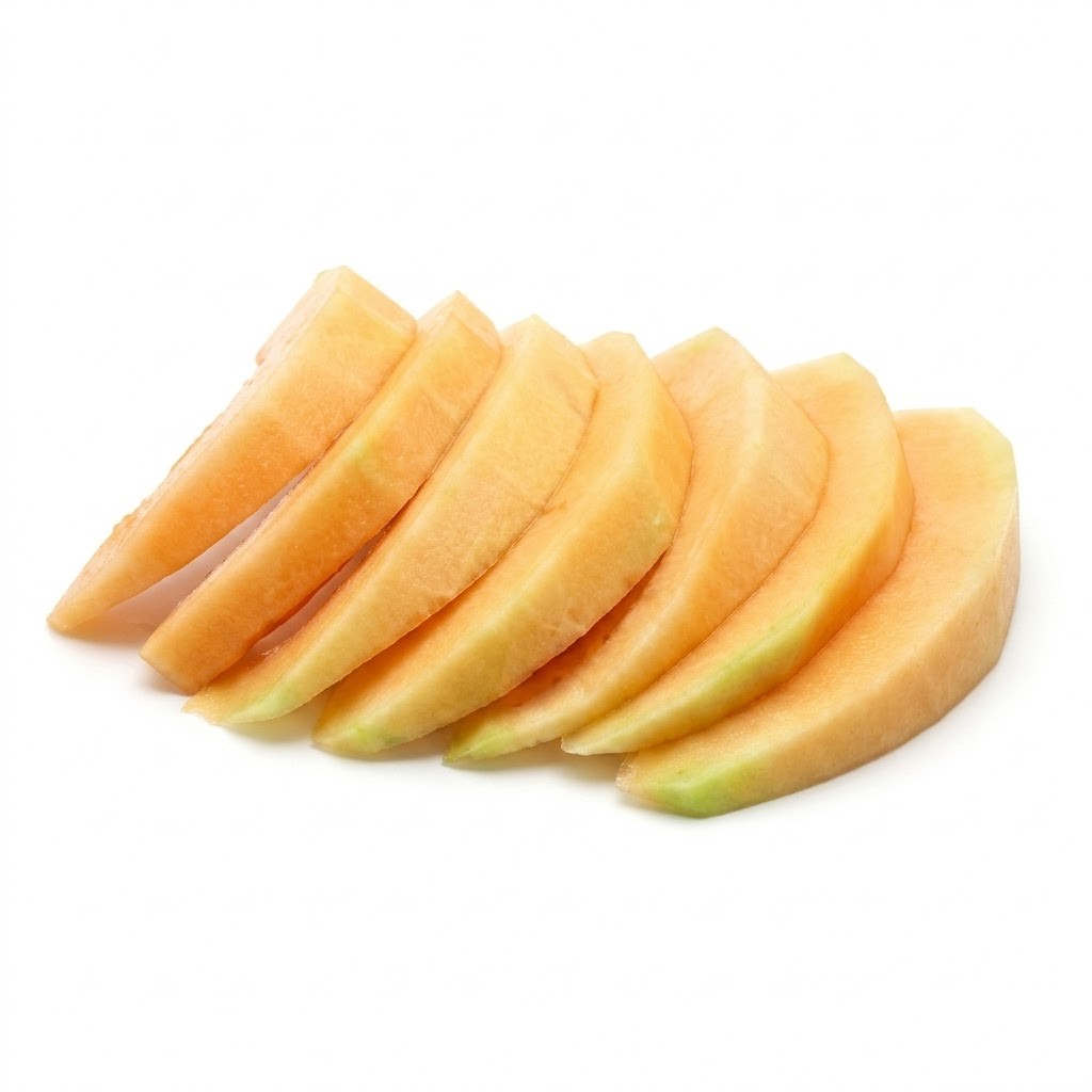 cantaloupe SLICES מלון קלוף חתוך