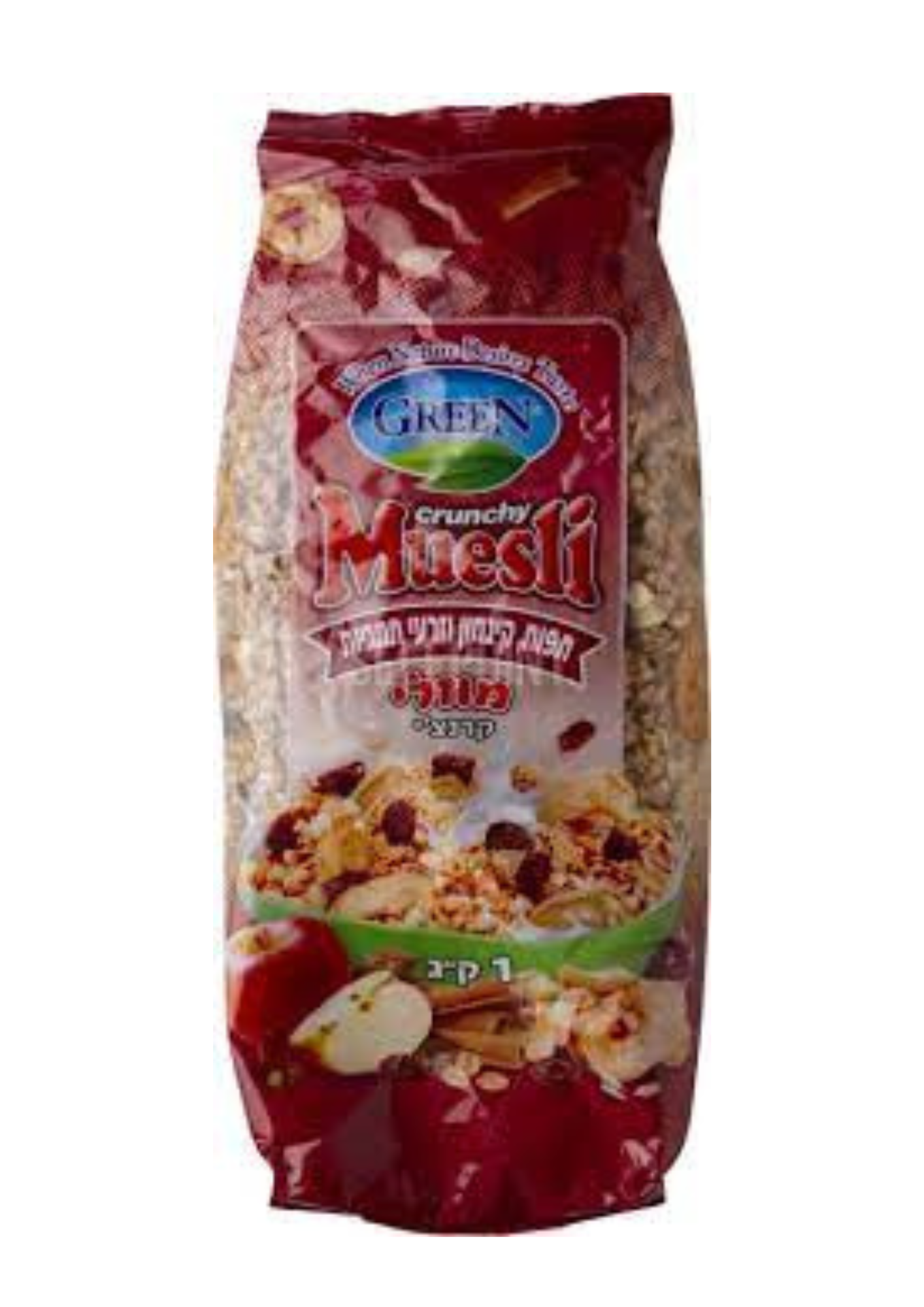 מוזלי+תפוח קינמון גרעיני חמניה