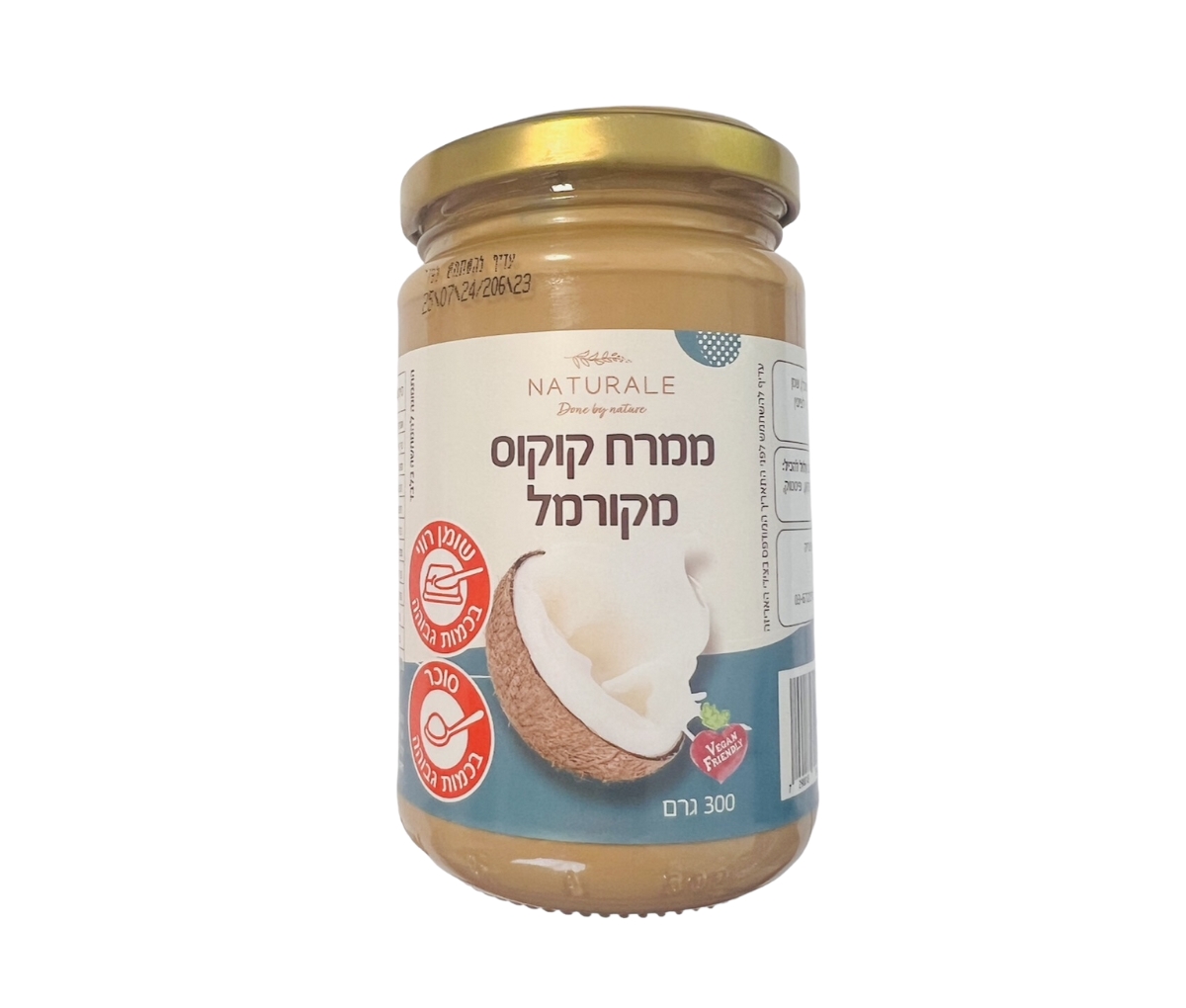 ממרח קוקוס מקורמל NATURALE ממרח קוקוס מקורמל NATURALE