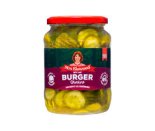מלפפון חמוצים פרוסים להמבורגר