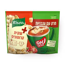 נמס בכוס עגבניות+קרוטונים נמס בכוס עגבניות+קרוטונים