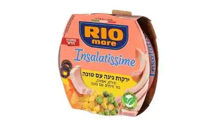 ארוחה קלה של טונה וירקות גינה ריו מארה ארוחה קלה של טונה וירקות גינה ריו מארה