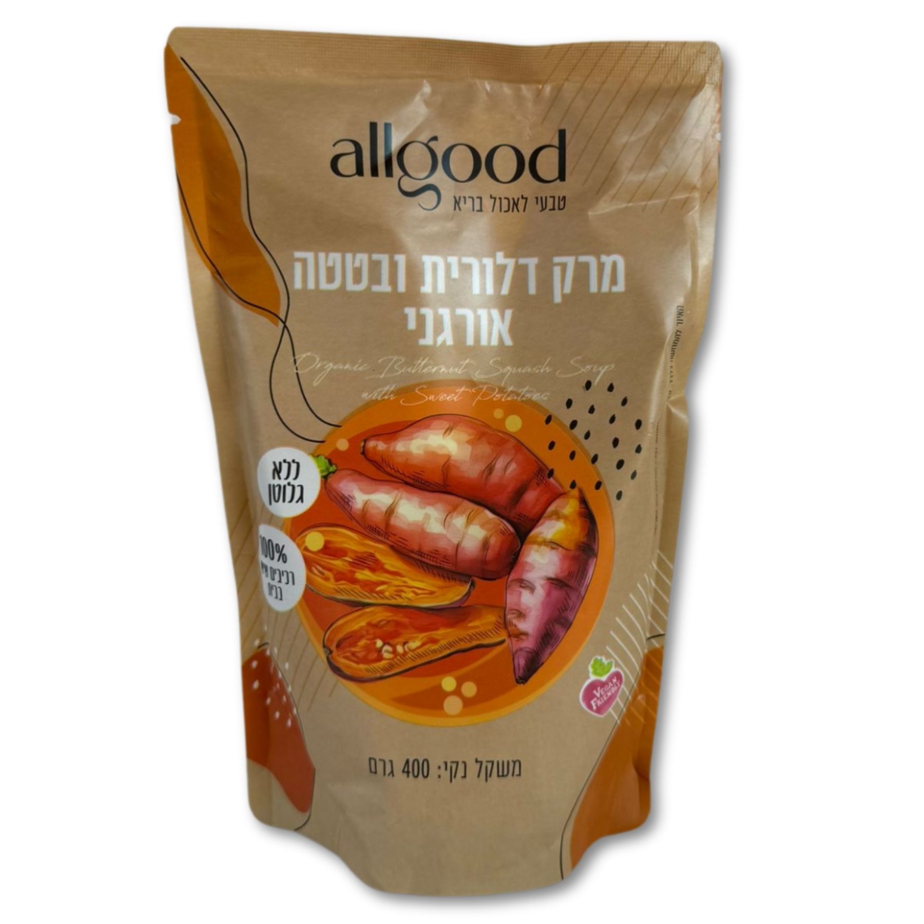 מרק דלורית ובטטה אורגני