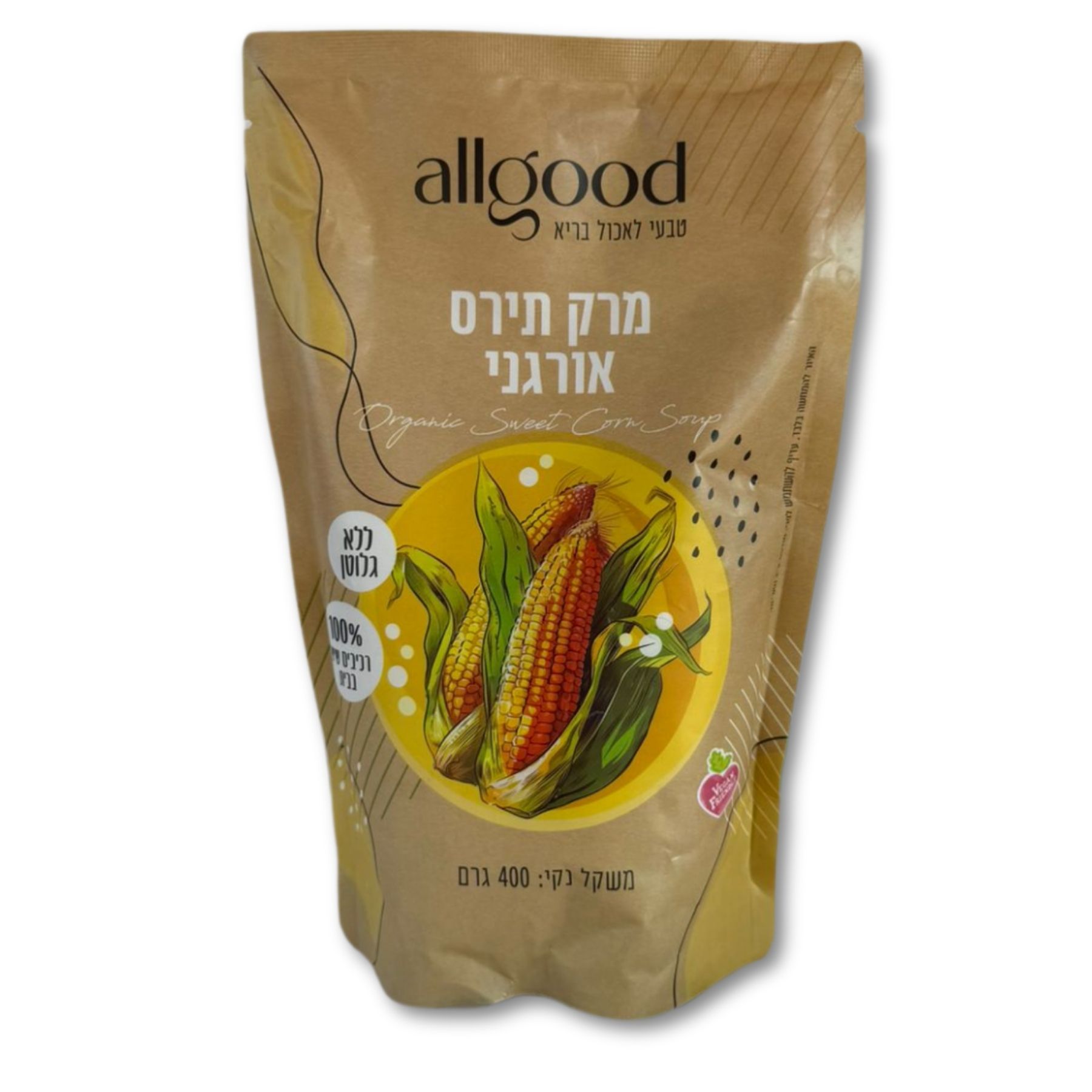 מרק תירס אורגני