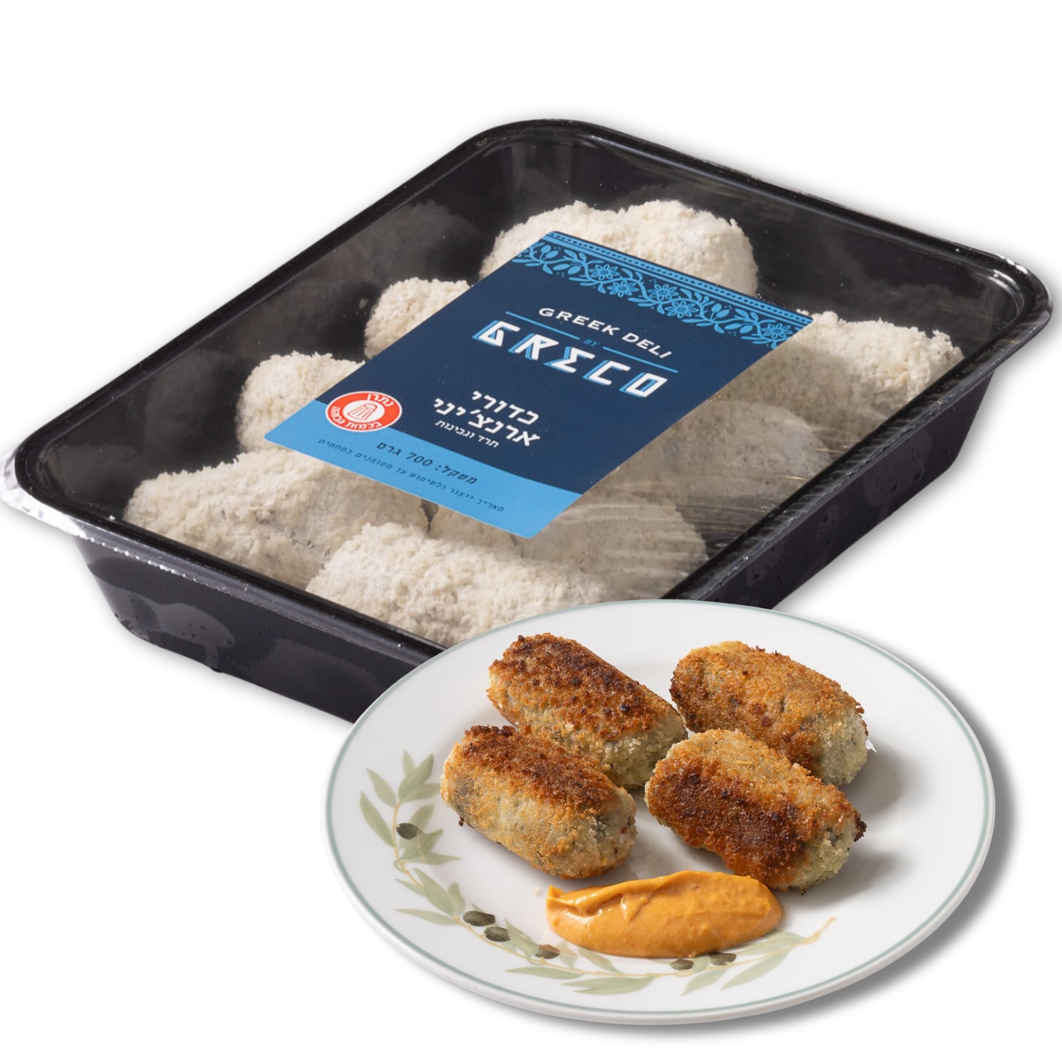 כדורי ארנצ'יני תרד ופטריות גרקו כדורי ארנצ'יני תרד ופטריות גרקו