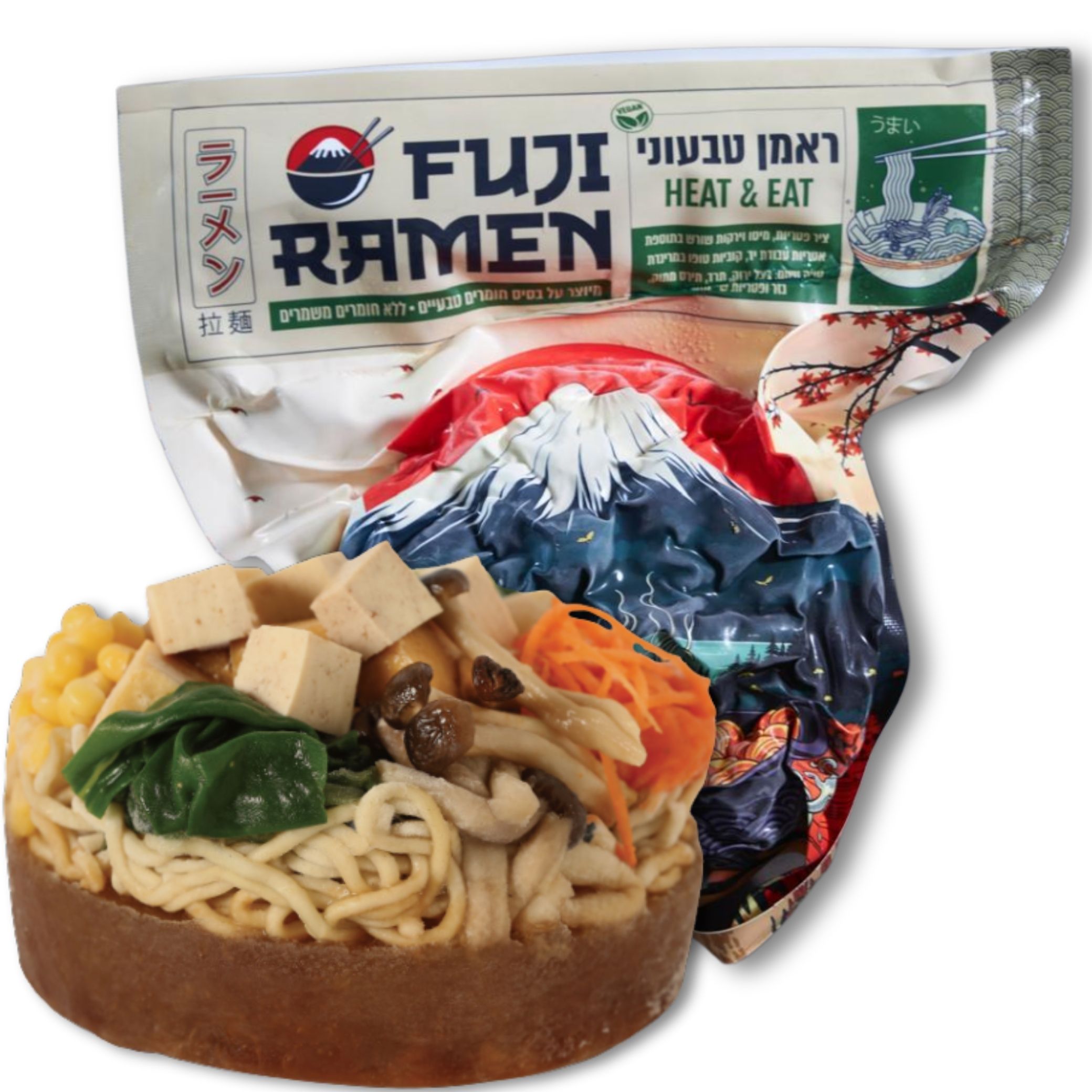 ראמן טבעוני פוג'י