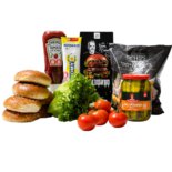 מארז המבורגר מוצרי פרמיום