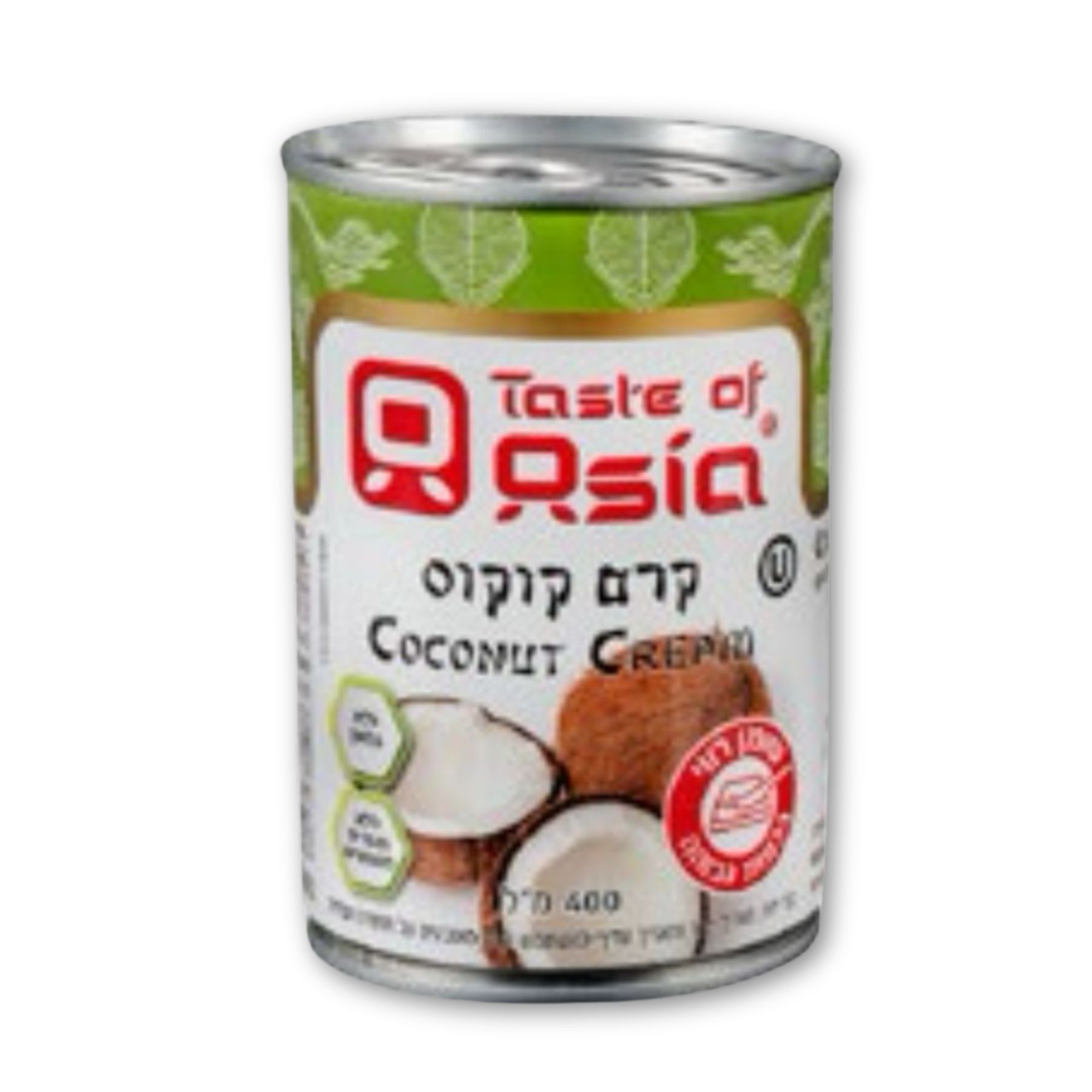 קרם קוקוס ללא חומר משמר